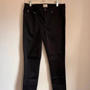 J Crew Black Skinny Jeans